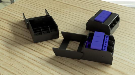 3 Channels Relay Board Case