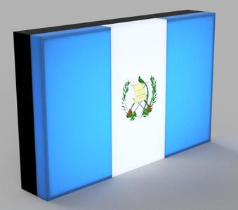 World Flags - Guatemala LED Lamp