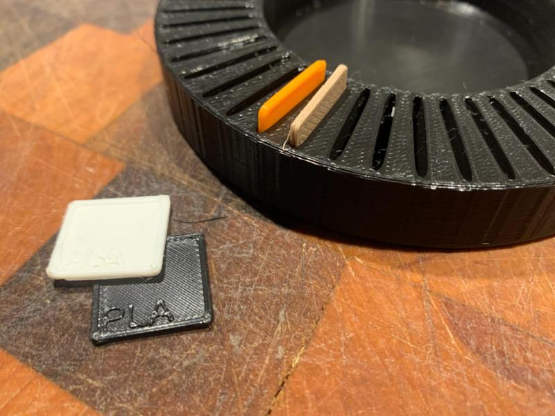 Filament swatch ring