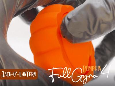 FullGyro4 Pumpkin Fidget Spinner - Jack-o'-lantern