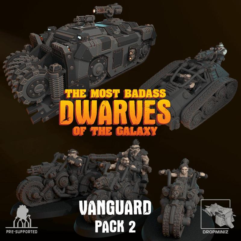 Sci-Fi Dwarves - Vanguard Pack 2