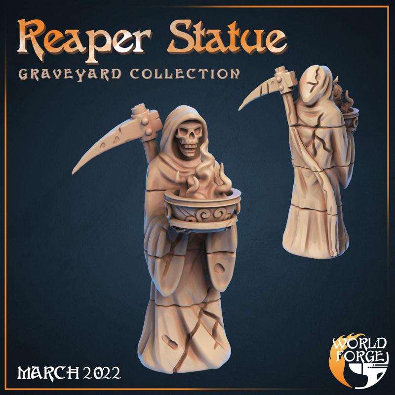 Grim Reaper Statue