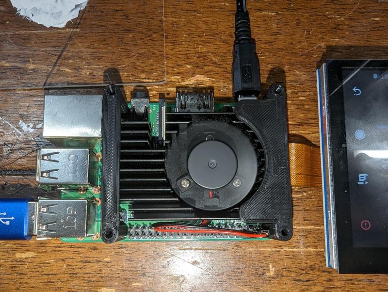 52Pi Raspberry Pi 3B+ heatink brackets