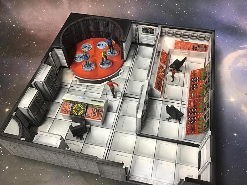 Sci Fi Transporter Room