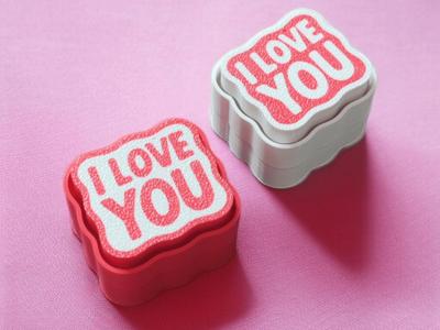 I LOVE YOU - Fidget Clicker - Pocket Size