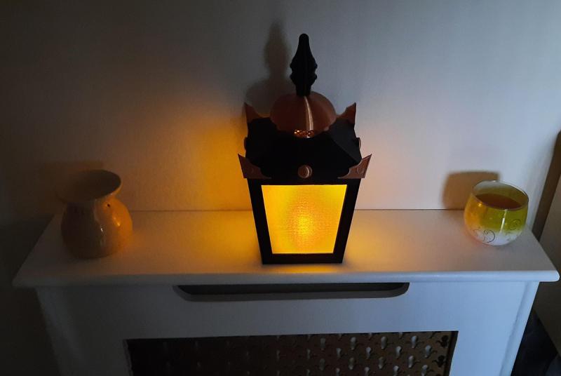 Lantern Body For Broken Garden Light