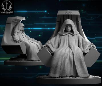 star wars shatterpoint palpatine presupported included