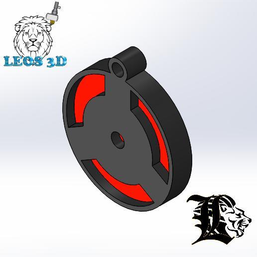 Sharingan Izuna Necklace - 🔥 Sharingan Keychain - Leos3D - Uchiha's Eyes - Exclusive Design 🔥