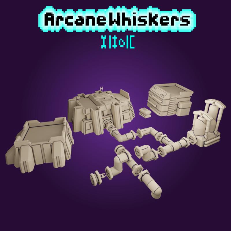 Refinery terrain set