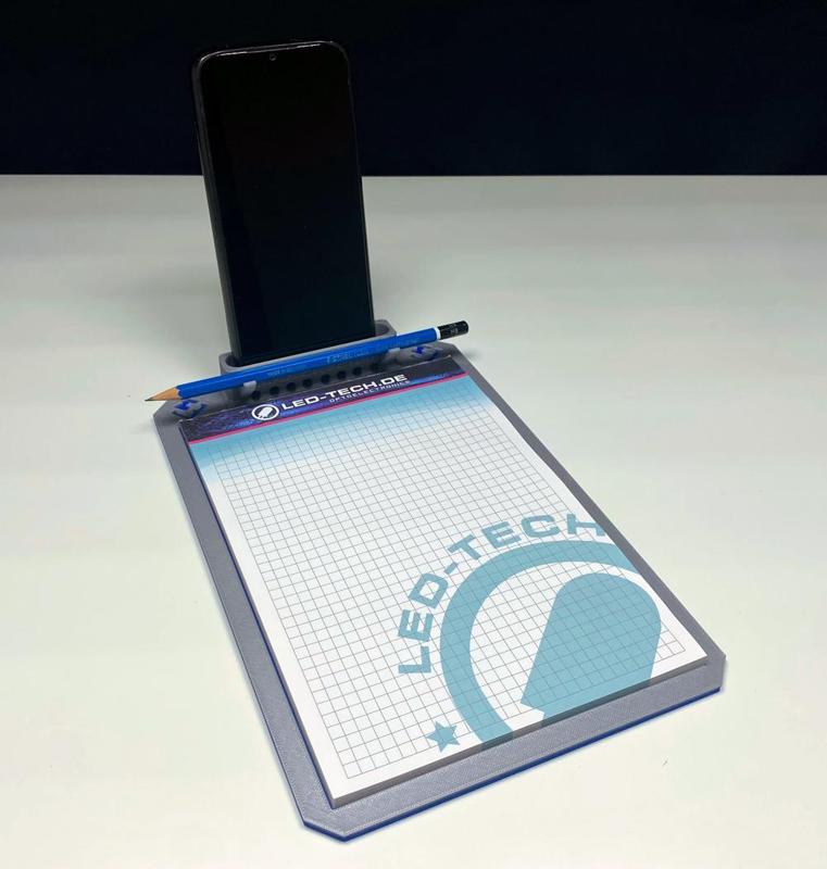 MEETINGmate: DIN A5 Notepad Holder + Soundbox + Pen Holder