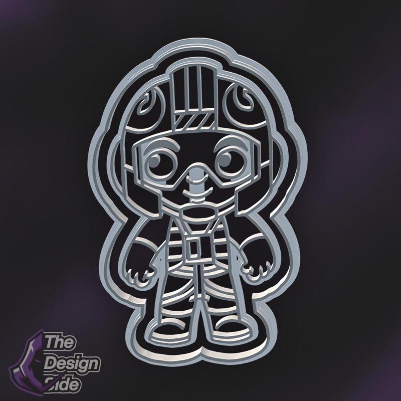Star Wars Rebel Pilot Cookie Cutter (Premium)