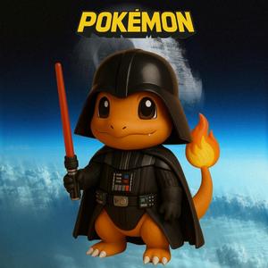 Charmander Darth Vader Darth Vader Pokemon/Star Wars