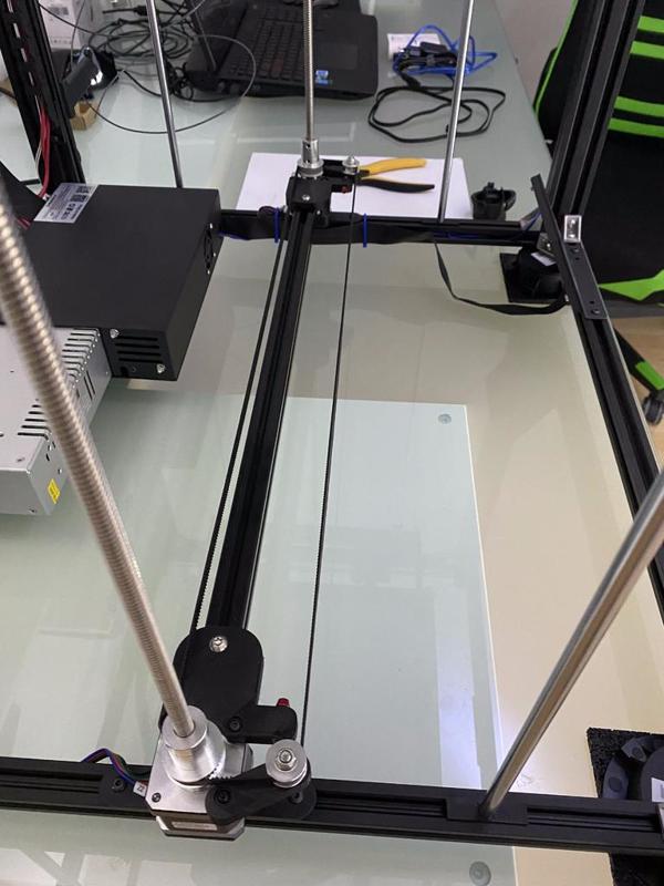 Tronxy X5sa 400 24v 2019 Model Z Axis Syncronize Z Belt tensioner