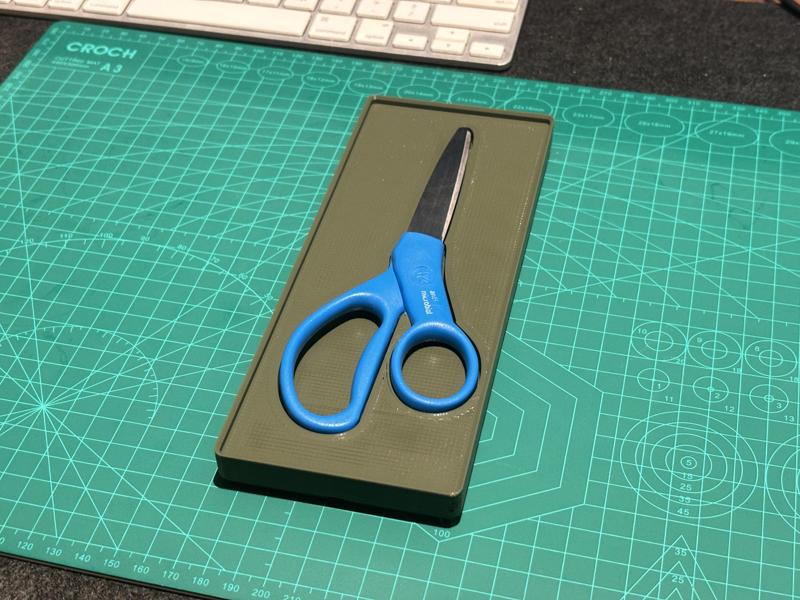 Gridfinity Scissors Holder 5x2