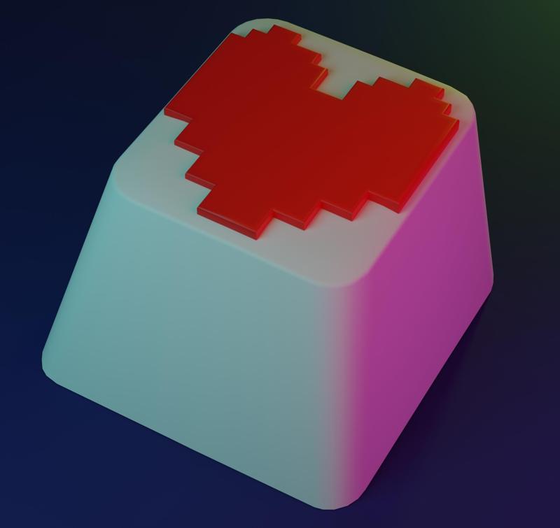 Undertale Keycap