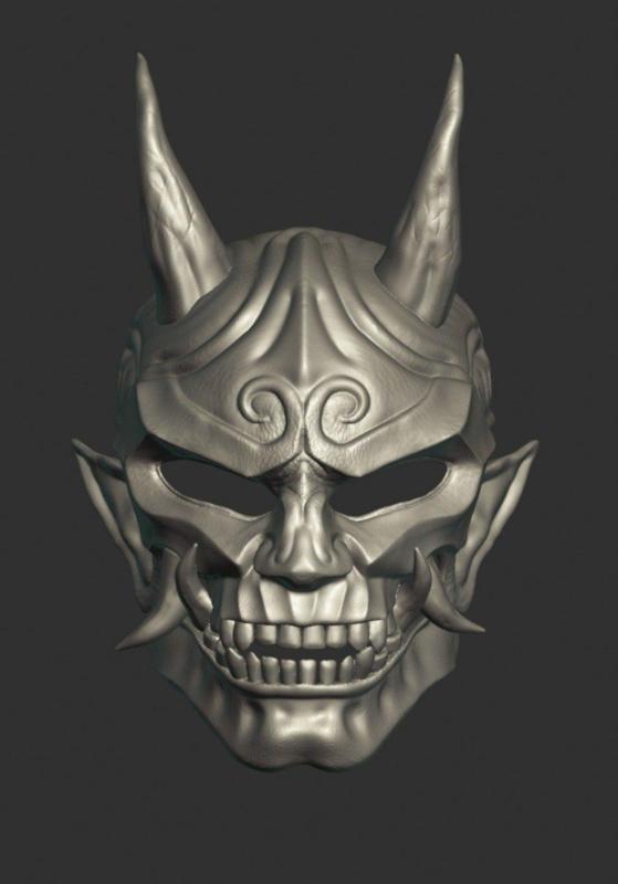 Onimask, hannya mask