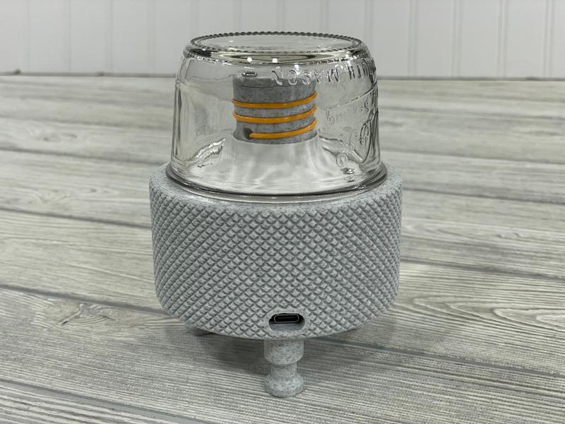 18650 Battery Powered Lantern with Spiral Filament