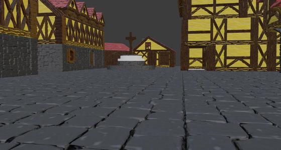 City square and watch tower