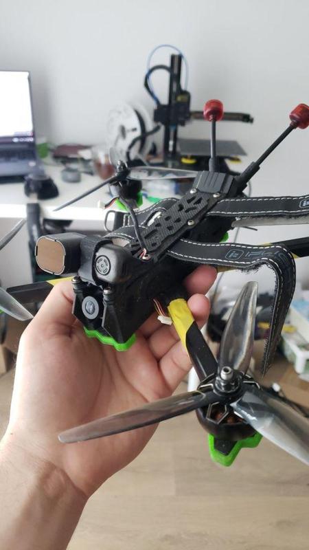 Runcam thumb pro attachment for iflight evoque and flyfishRC mini gps