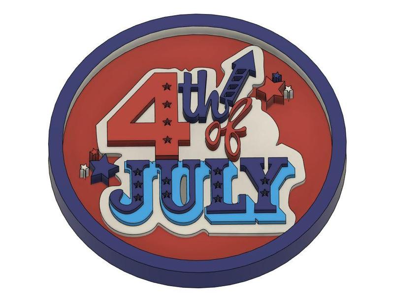 4TH OF JULY COASTER