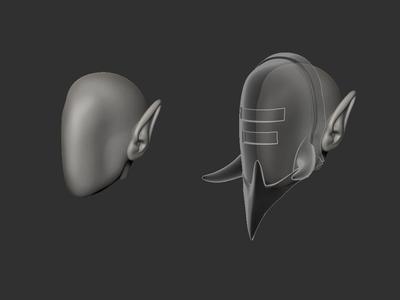 Maskless Head to be used with other kits