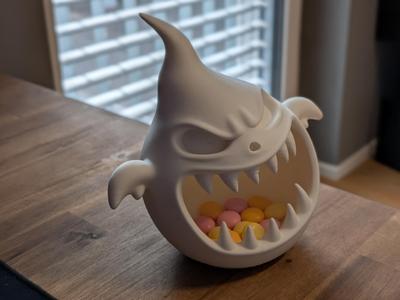 Halloween Ghost Candy Bowl – Trick‑or‑Treat