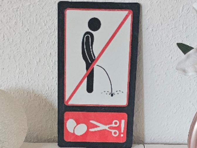Eggs Off Sign