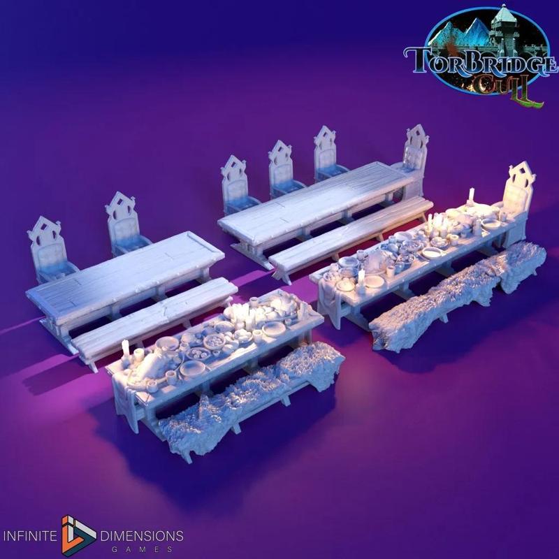 Medieval Banquet Furnishings