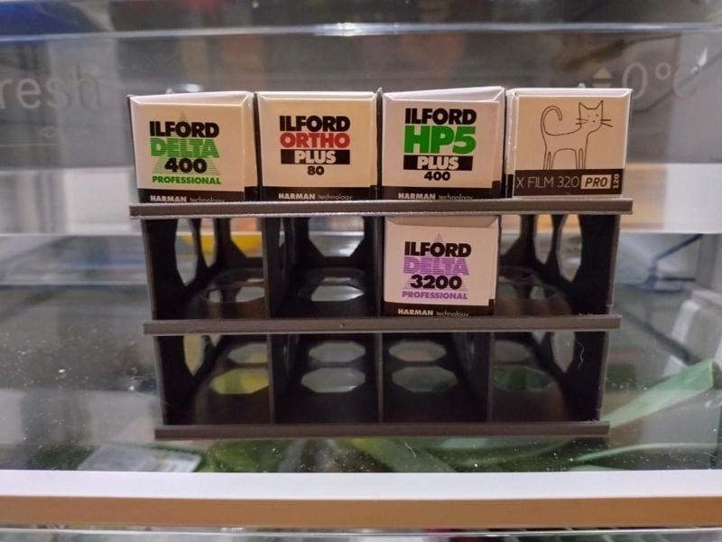 Stackable Analog Film Box Storage