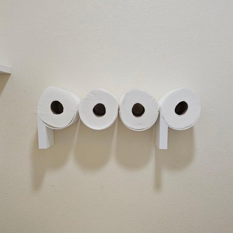 POOP Wall Art Command Strip Friendly