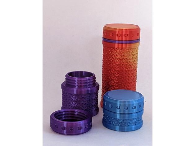 6X TEXTURED CONTAINER