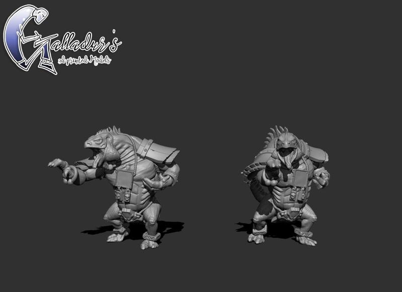 LIZARD-FOLK Large Guy 2