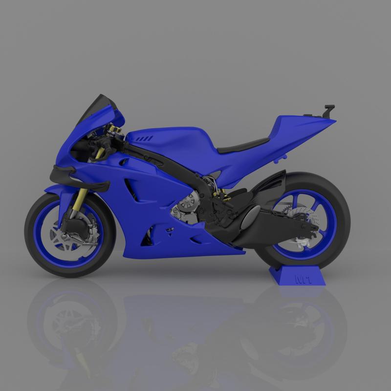 Racing  Motorcycle  2020 Ready to Print STL File