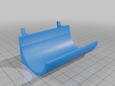 Pegboard Paint Roller Holder