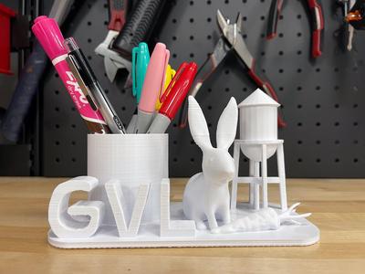 Greenville, SC Swamp Rabbit Trail pen holder