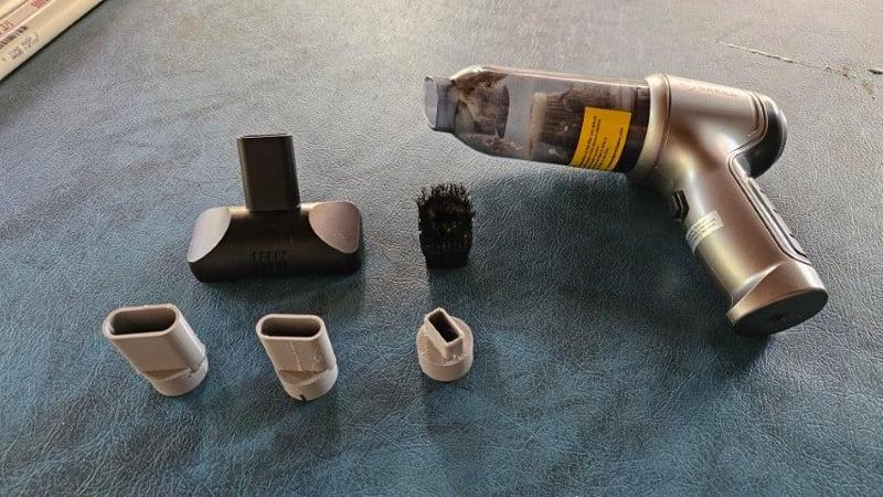 Saker Mini Vacuum to 1/2 inch PVC pipe adapters