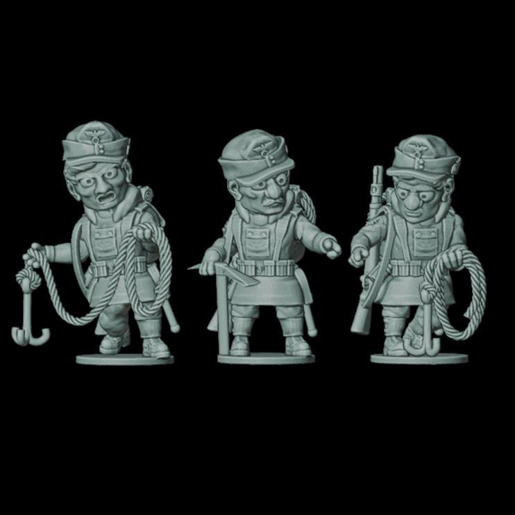 ToonKrieg Gebirgsjägers Mountaineering