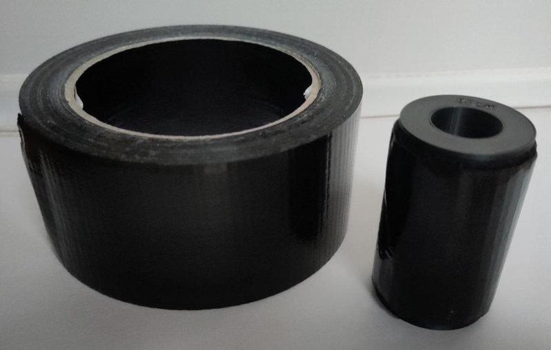 Tape cylinder for travel
