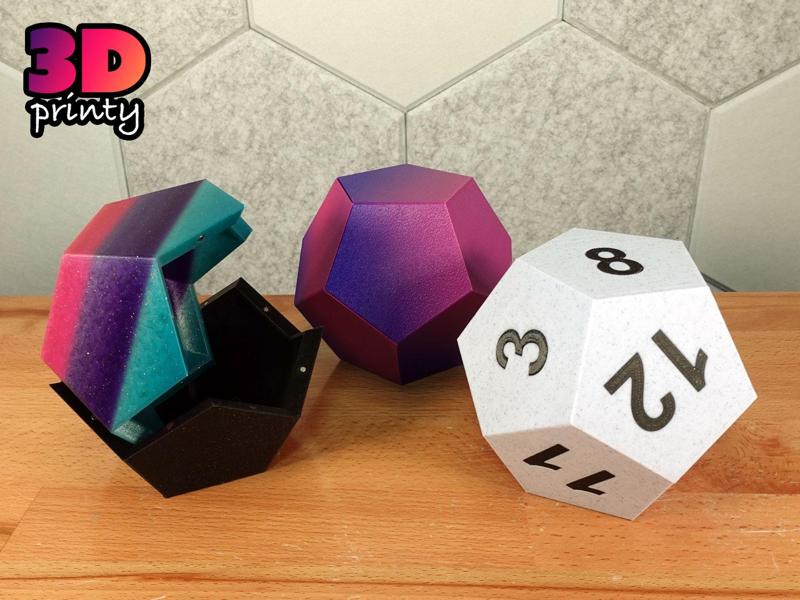 Magnetic Dodecahedron Box