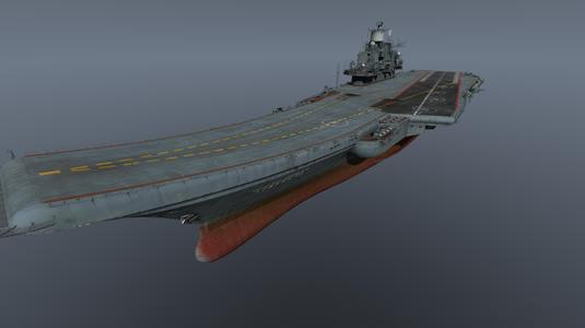 Aircraft carrier Admiral Kuznetsov