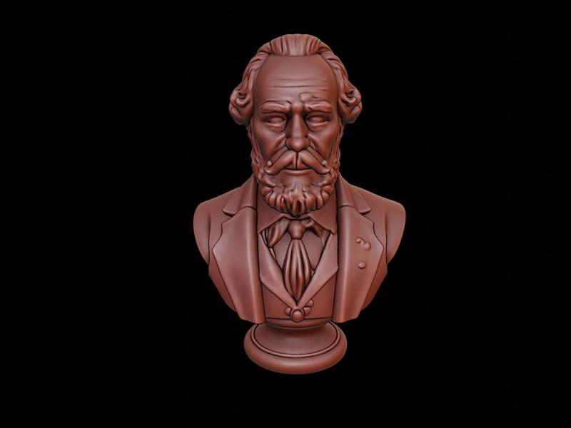 Martin Van Buren Bust