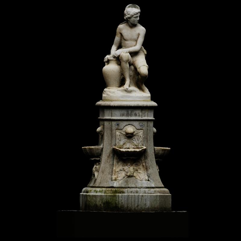 Drinking Fountain The Boy statue