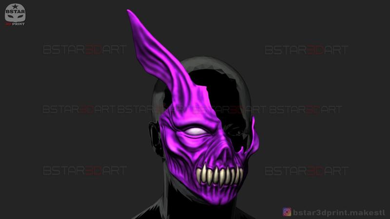 Horror Rabbit Face Mask