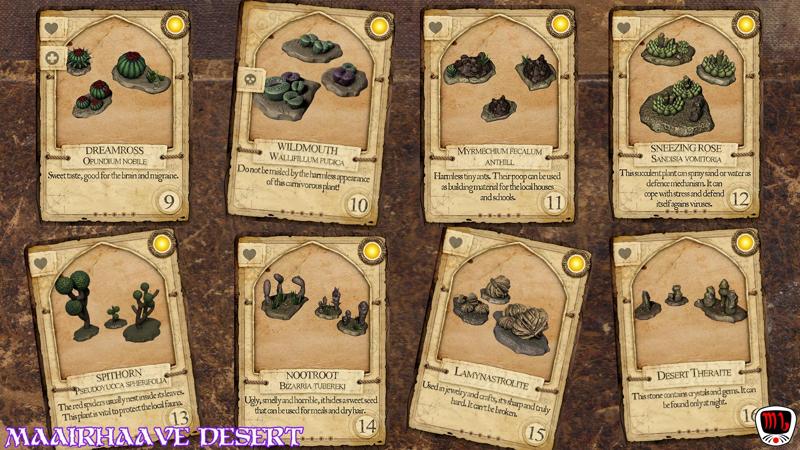 Desert props - Naturalia Compendium