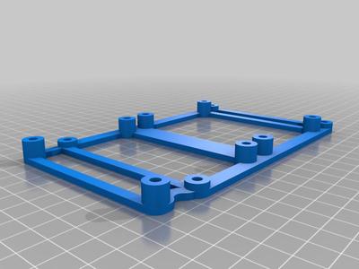 Anycubic MEGA S double MOSFET base plate mount