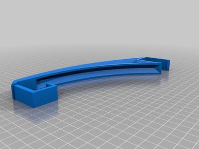 LED light bar arm for Artillery Genius (HOOK REMIXED)