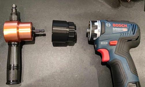 Bosch GSR 12V FC FlexiClick Nibbler Adapter