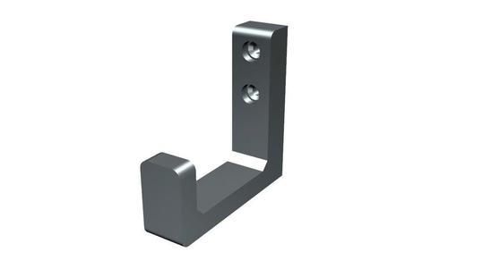 Prop Rifle Wall Mount Clips Raiado