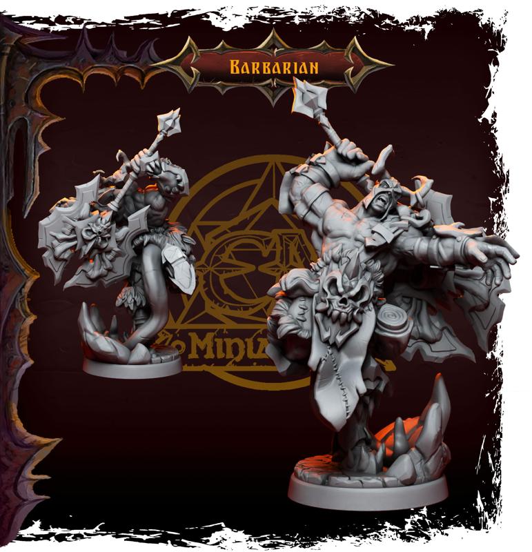 Rygar Firecrown - Champion Infernal Barbarian (Unlocked Stretch Goal)