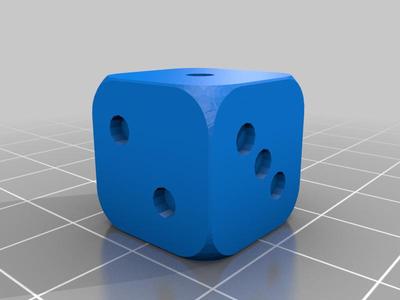 three dice